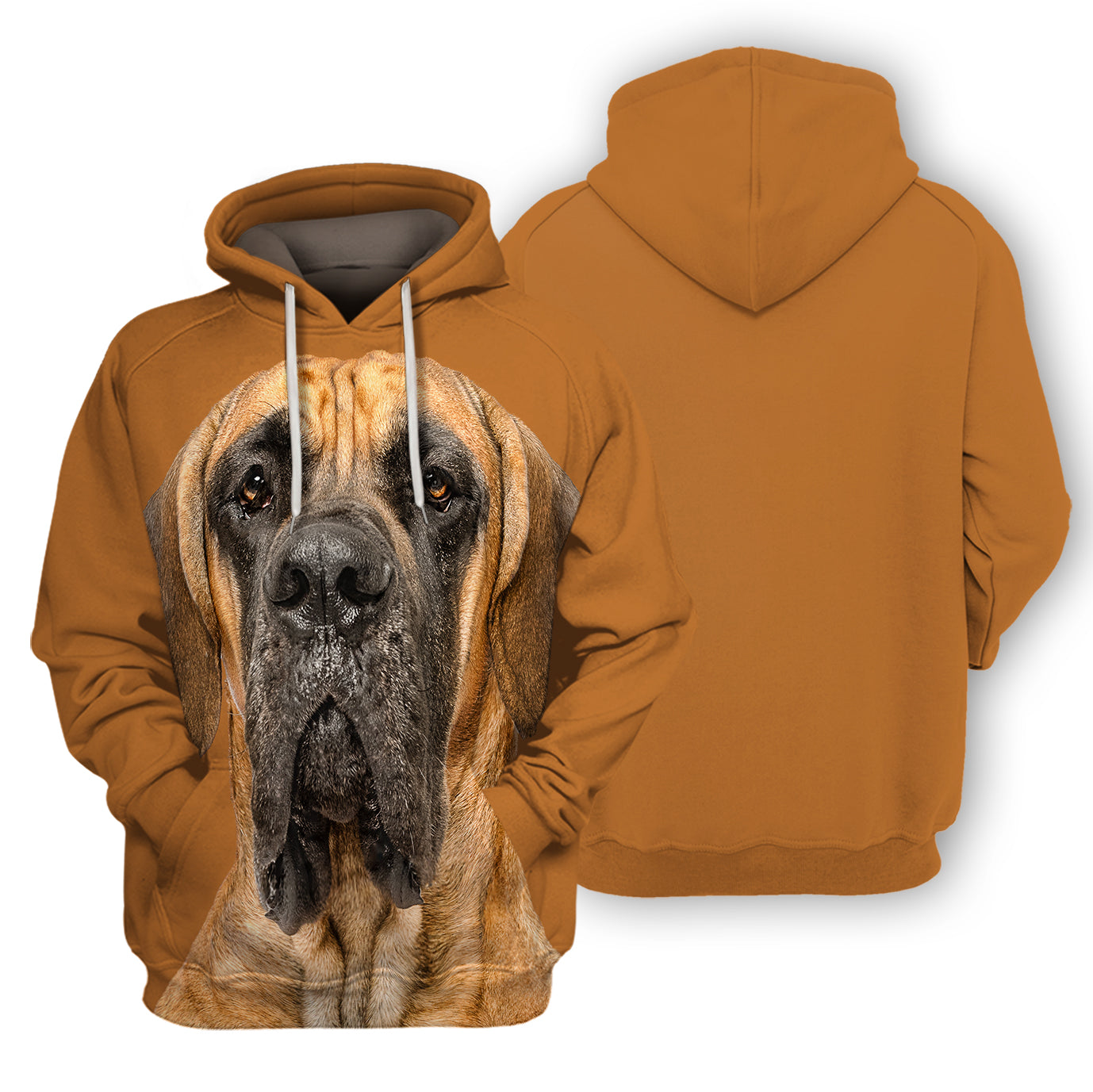 Great Dane 1 Francis Bizon - Unisex 3D Graphic Hoodie