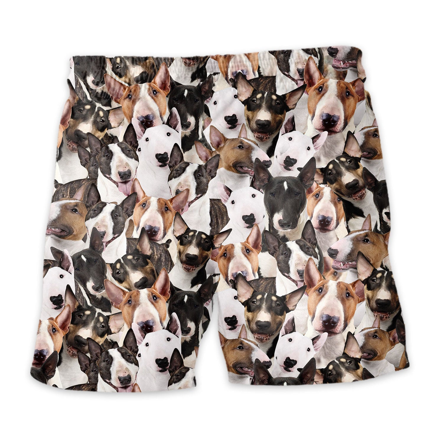 Bull Terrier Full Face Hawaiian Shirt & Short