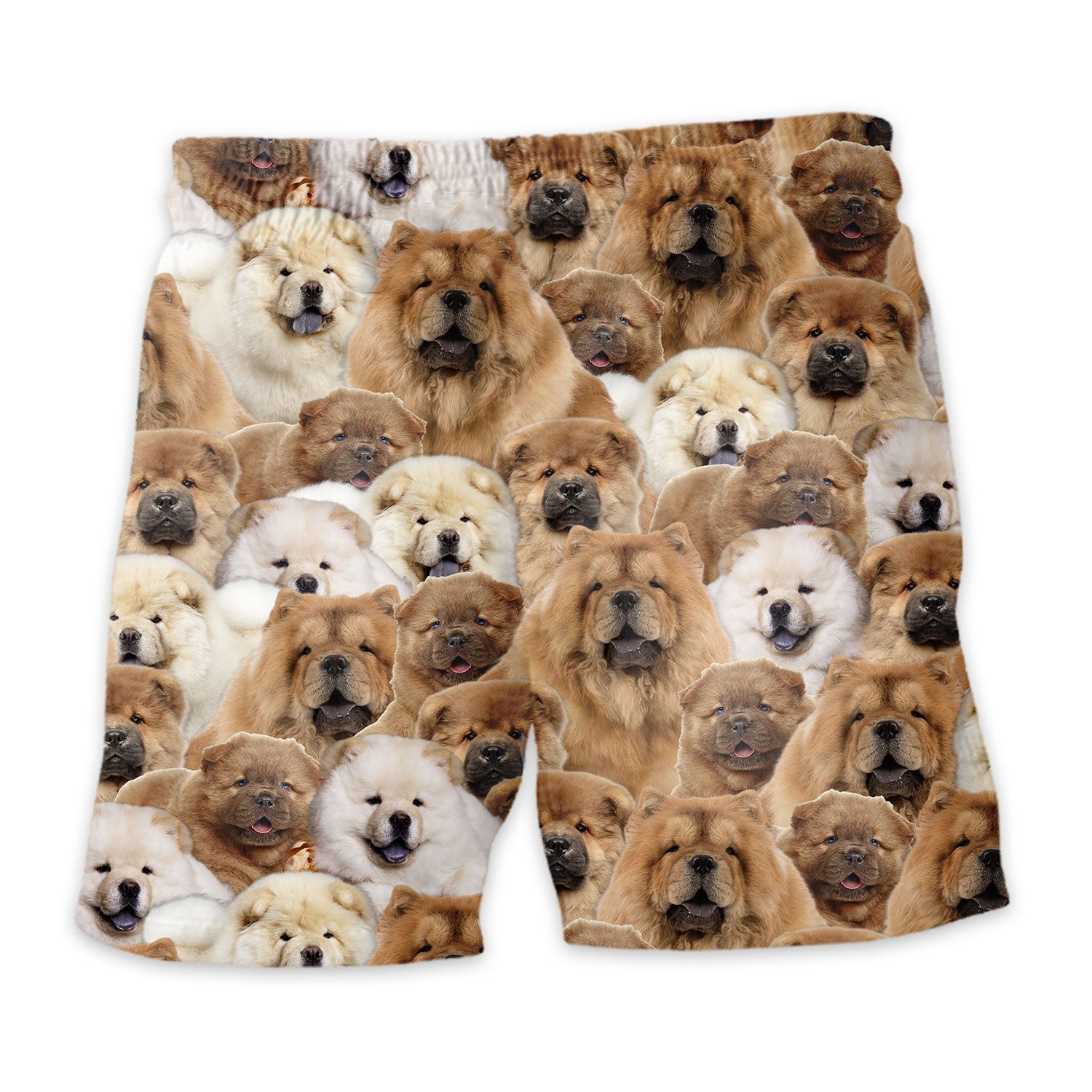 Chow Chow Full Face Hawaiian Shirt & Short