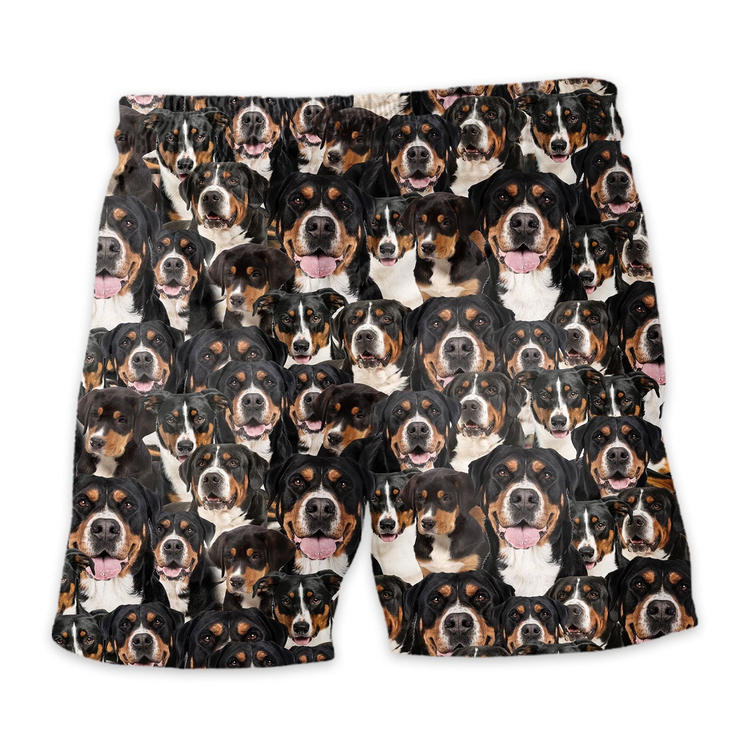 Greater Swiss Mountain Dog Full Face Hawaiian Shirt & Short
