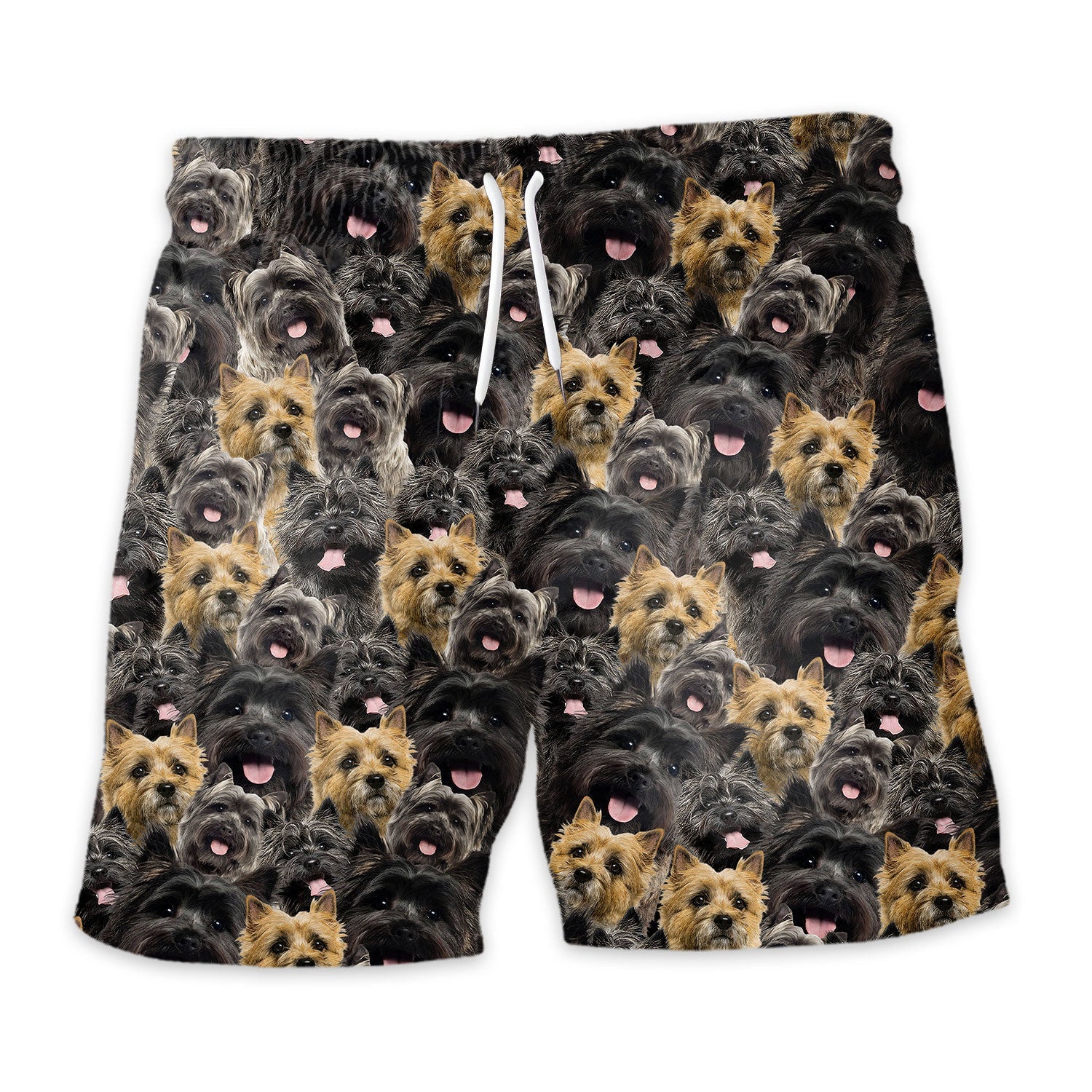 Cairn Terrier Full Face Hawaiian Shirt & Short
