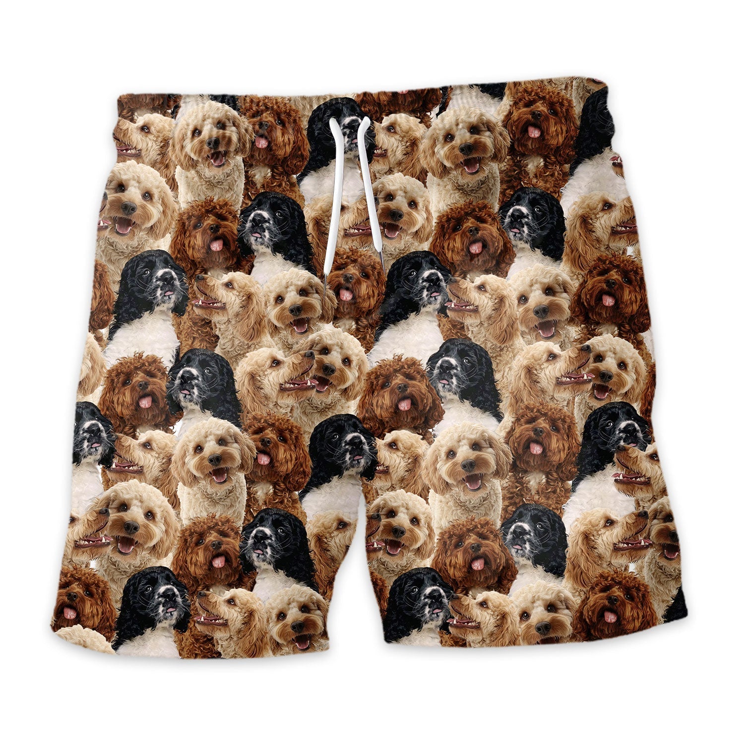 Cockapoo Full Face Hawaiian Shirt & Short