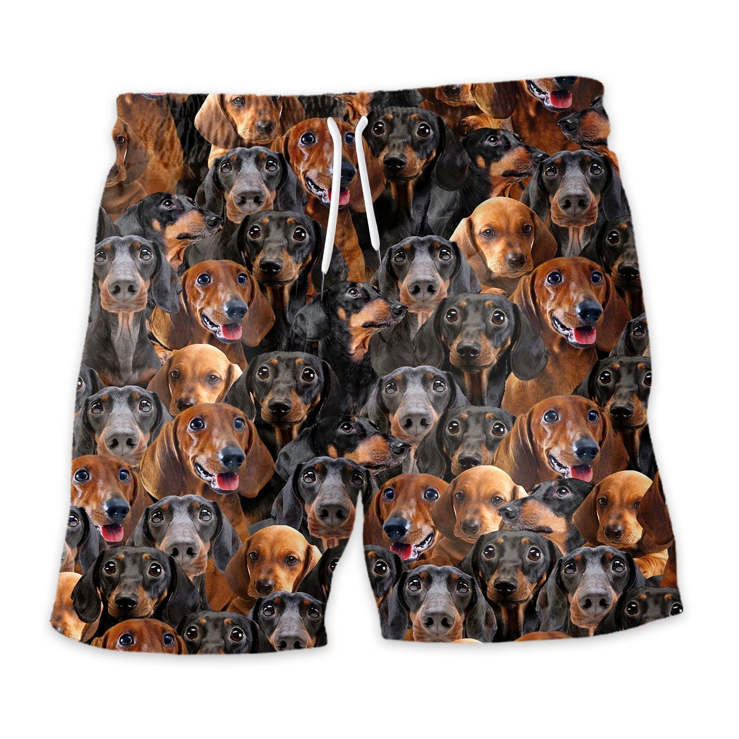 Dachshund Full Face Hawaiian Shirt & Short