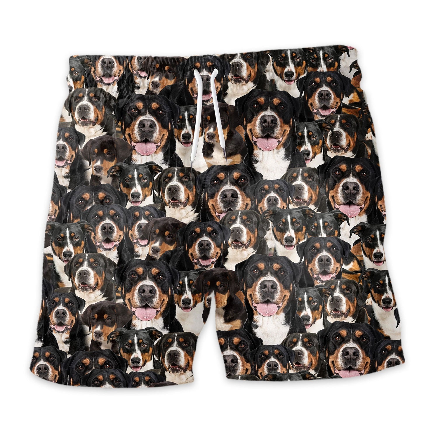 Greater Swiss Mountain Dog Full Face Hawaiian Shirt & Short