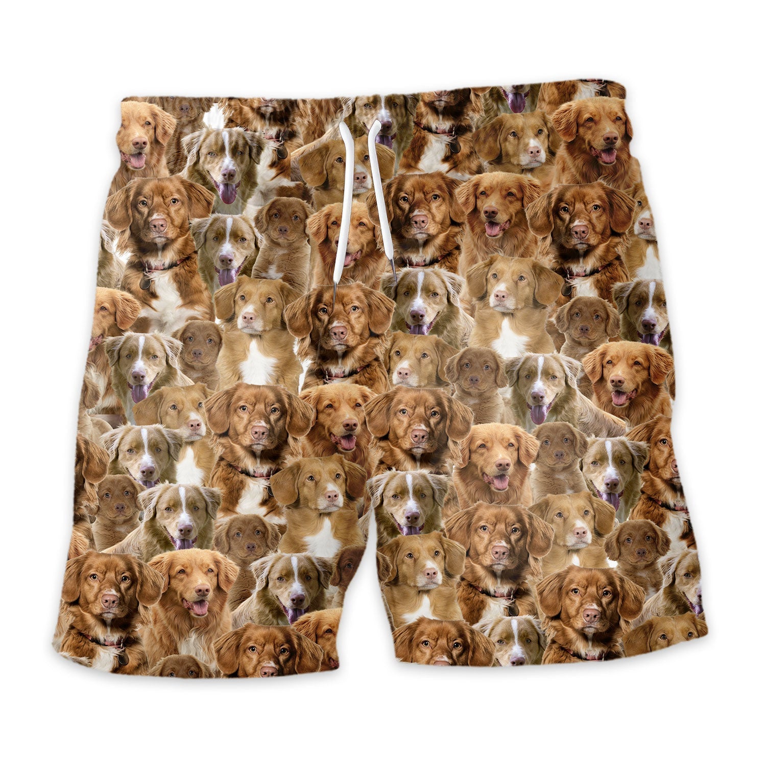 Nova Scotia Duck Tolling Retriever Full Face Hawaiian Shirt & Short