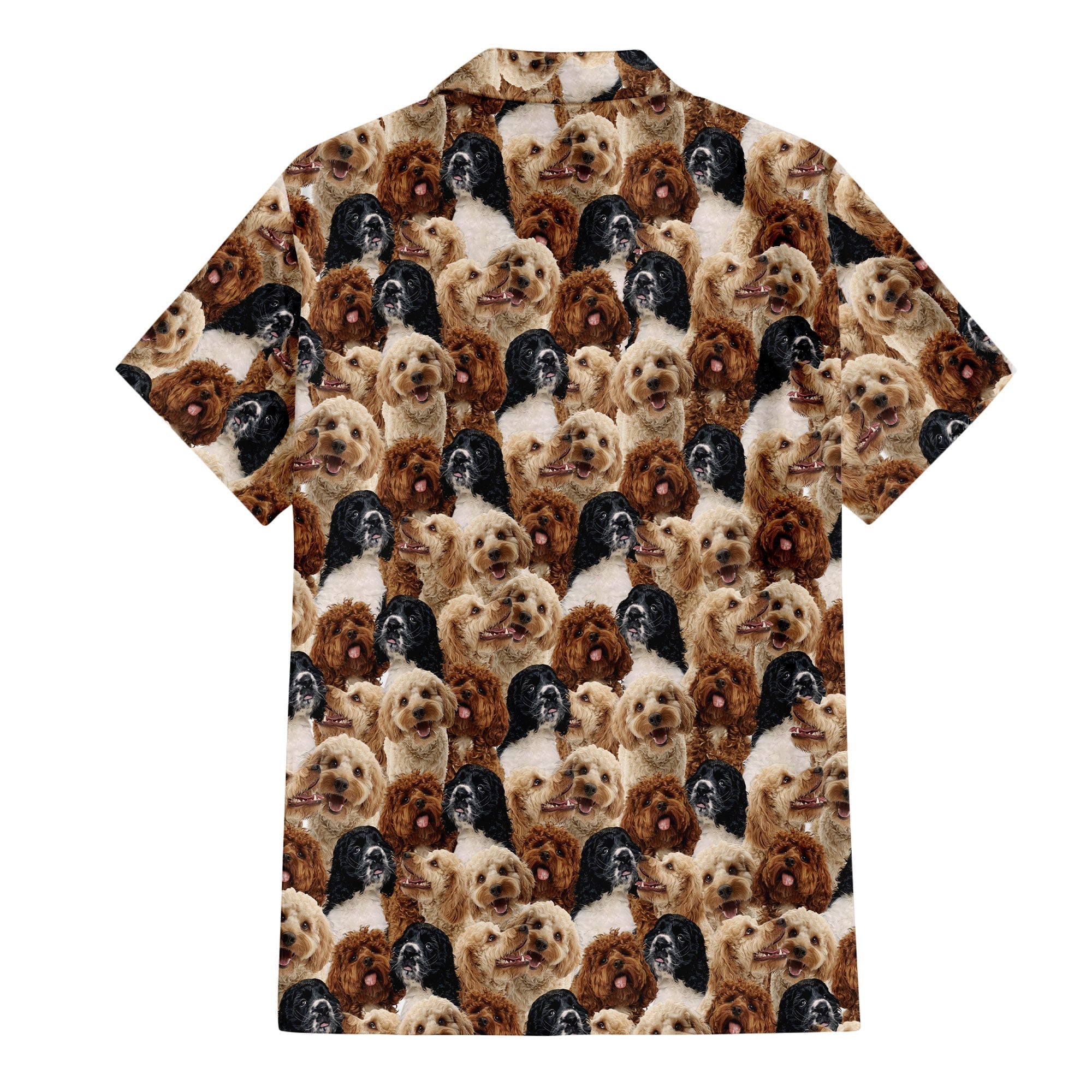 Cockapoo Full Face Hawaiian Shirt & Short