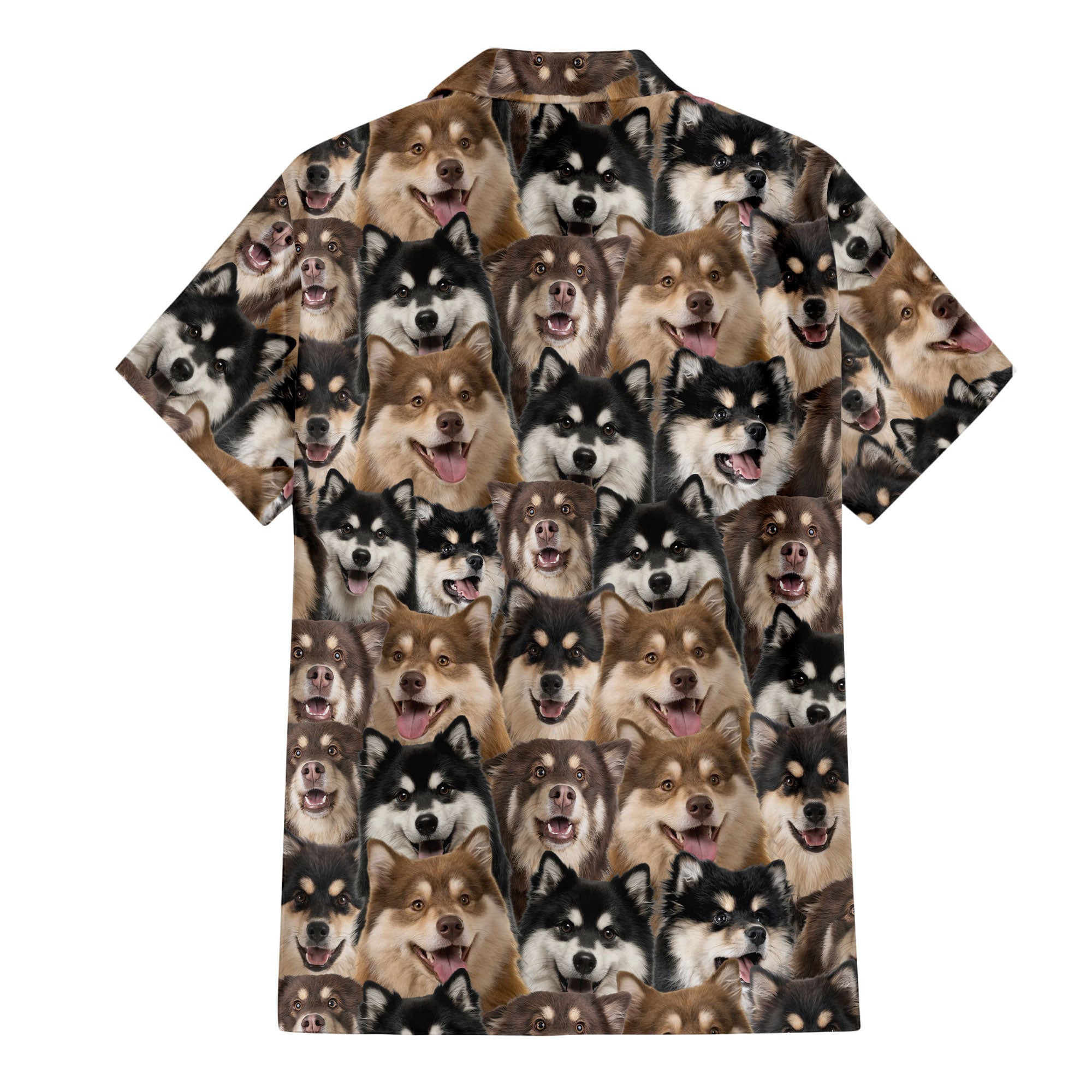 Finnish Lapphund Full Face Hawaiian Shirt & Short