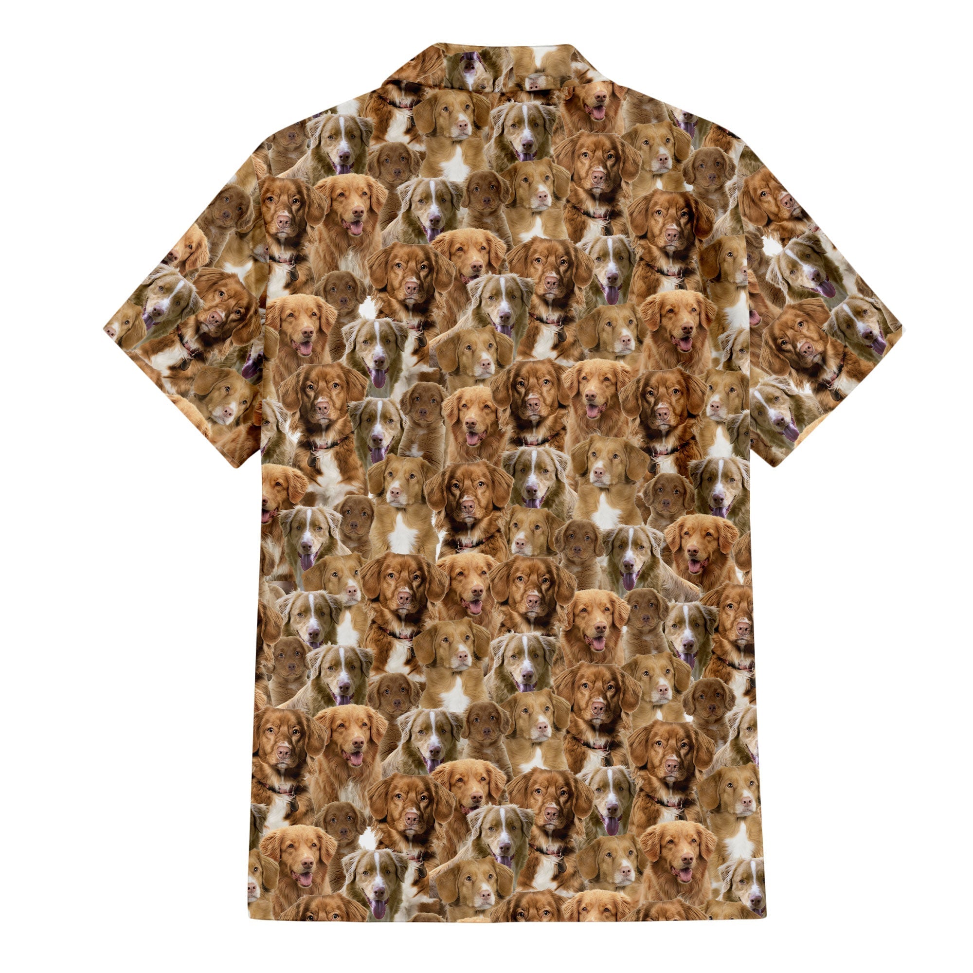 Nova Scotia Duck Tolling Retriever Full Face Hawaiian Shirt & Short
