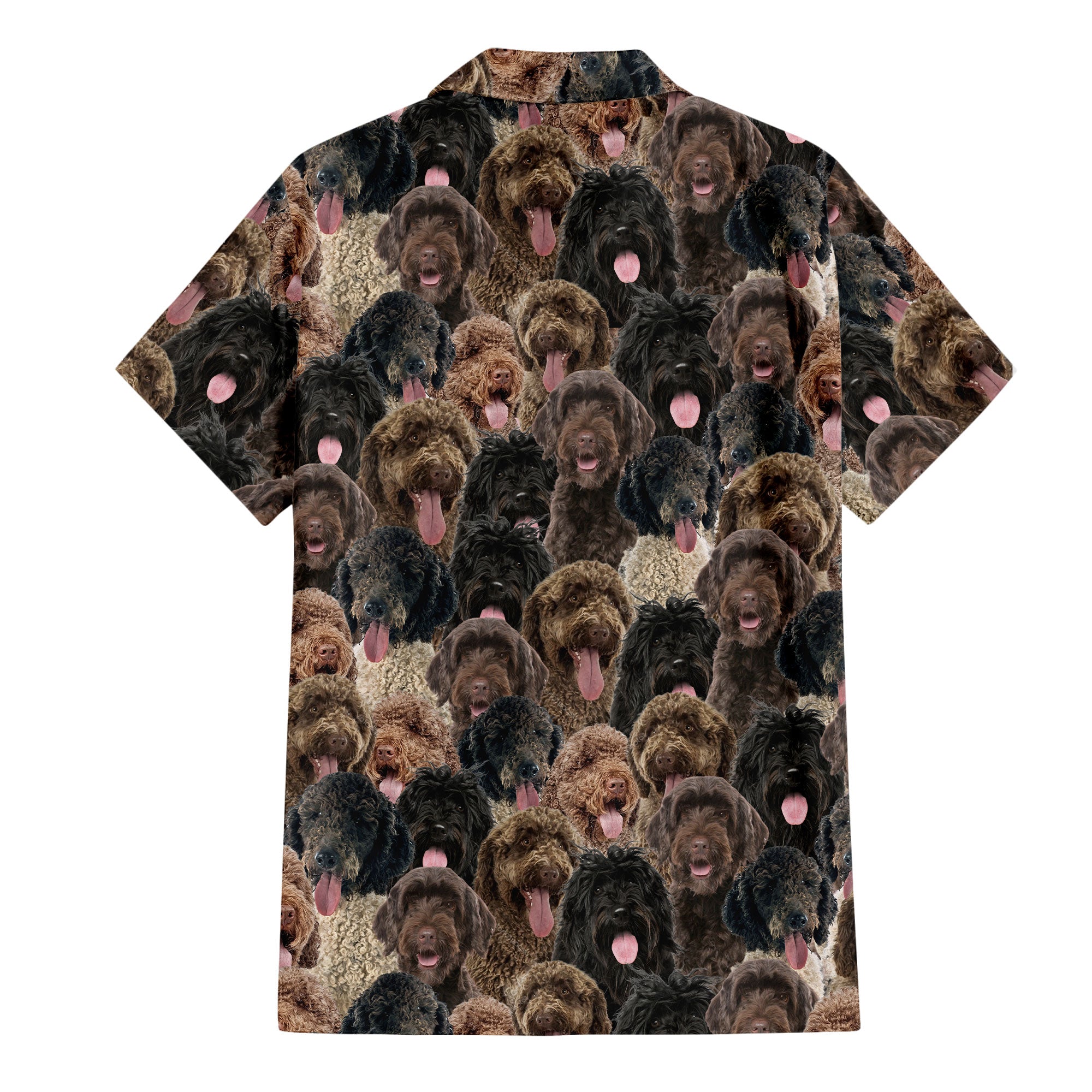 Portuguese Water Dog 1 Full Face Hawaiian Shirt & Short