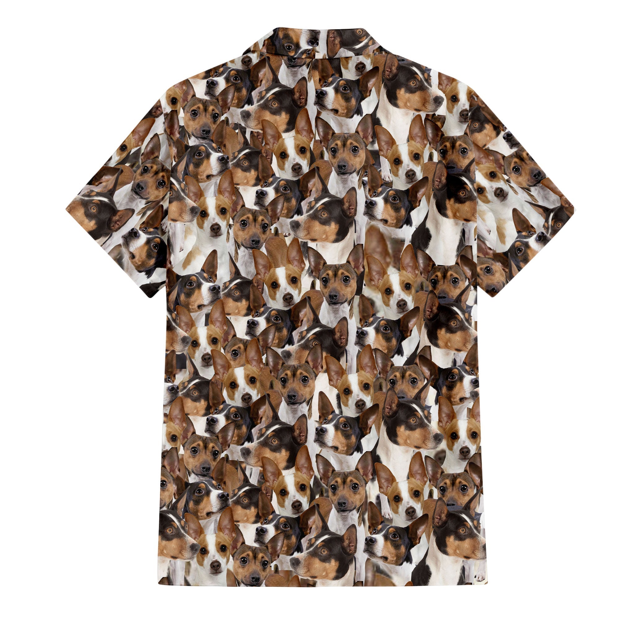 Rat Terrier Full Face Hawaiian Shirt & Short