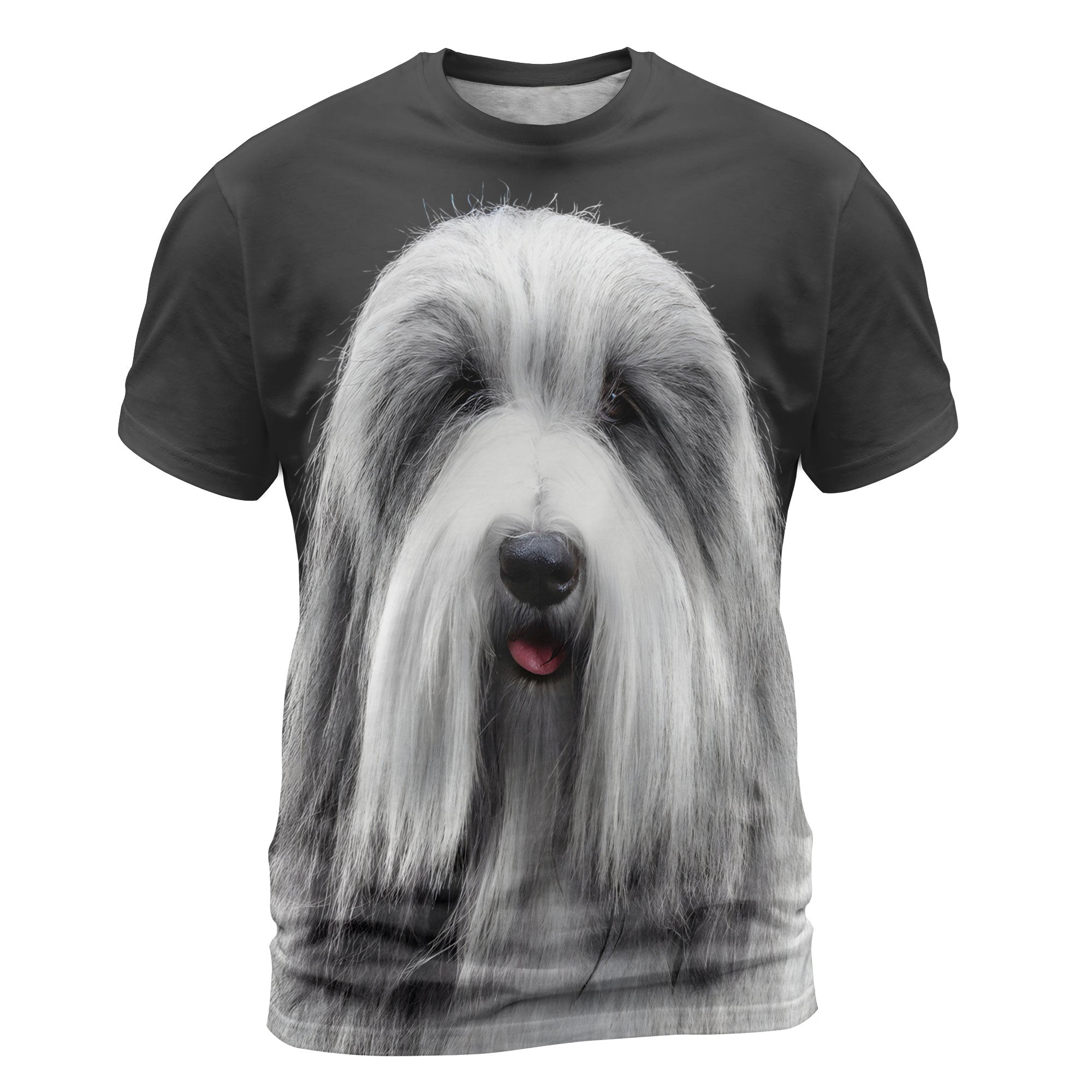 Bearded Collie - 3D Graphic T-Shirt
