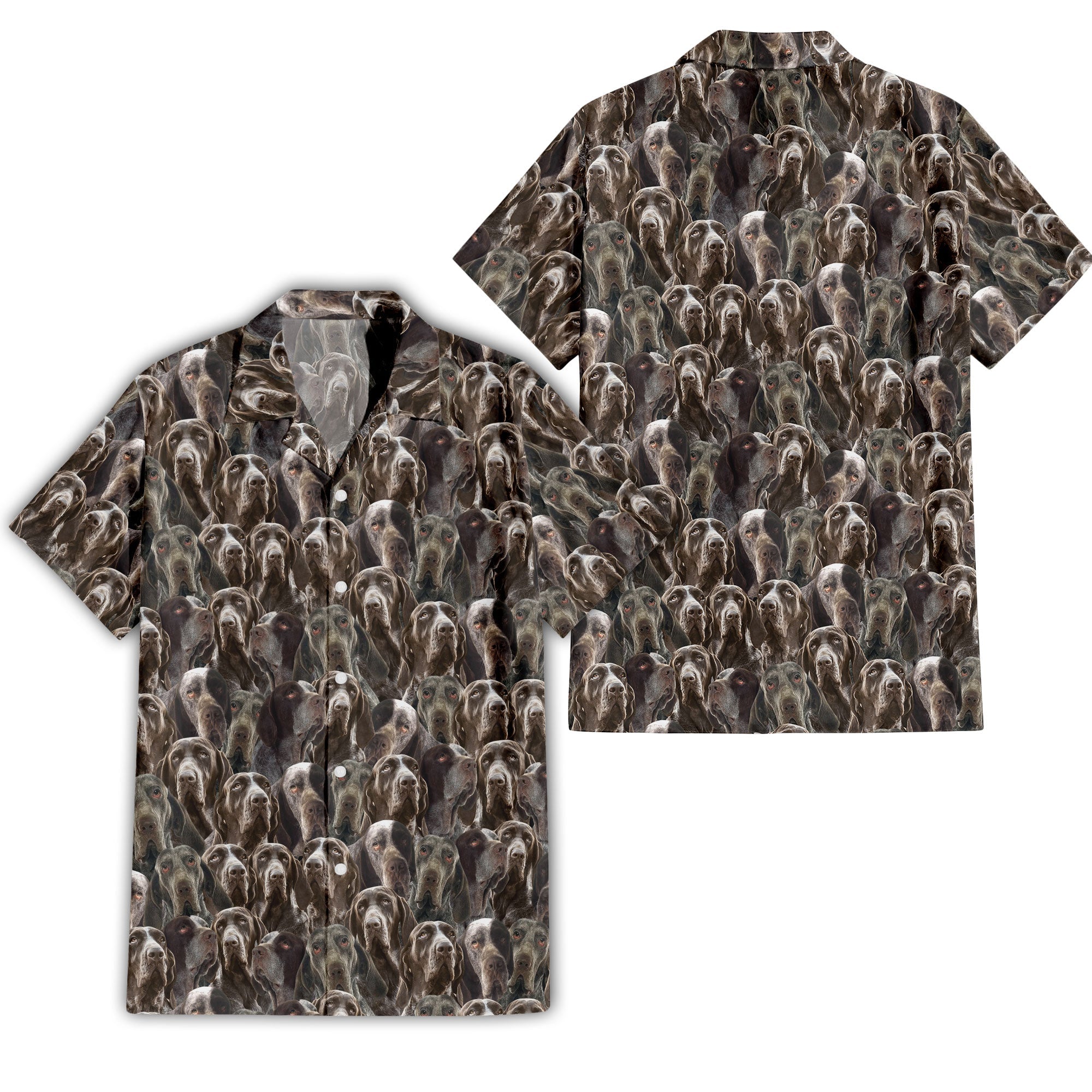 Burgos Pointer Full Face Hawaiian Shirt & Short
