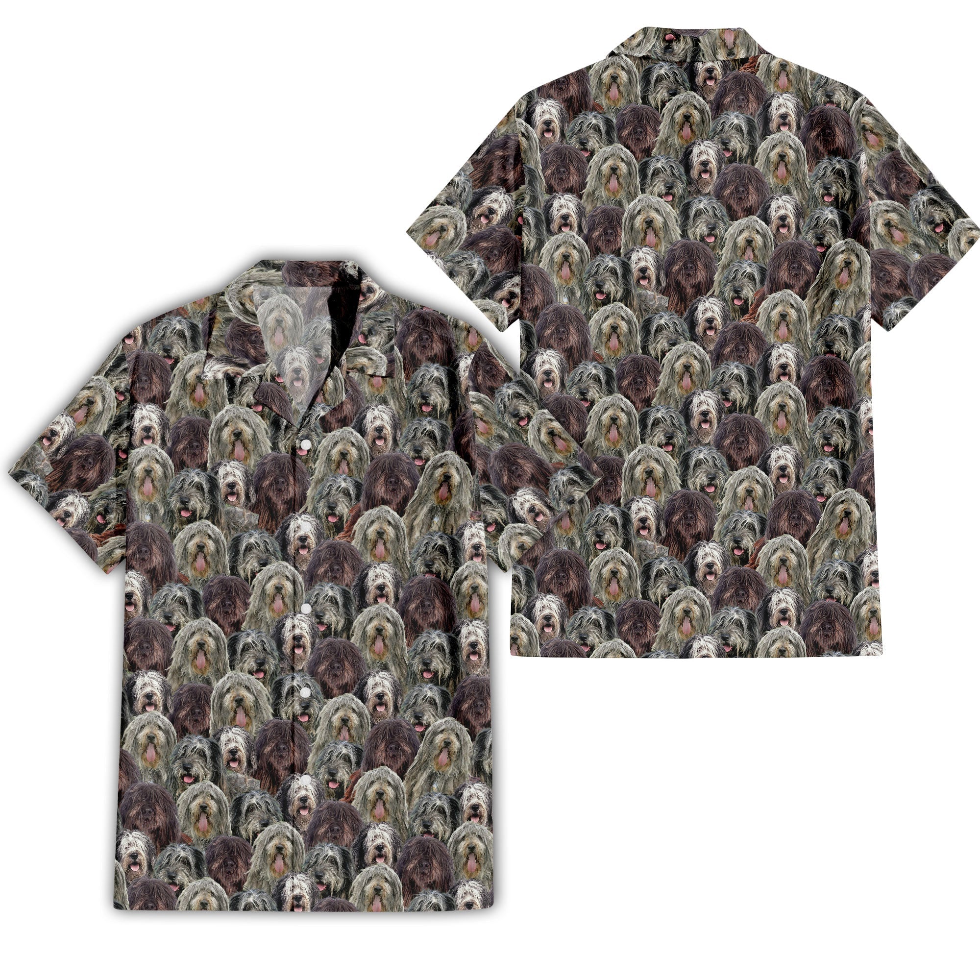 Drentse Patrijshond Full Face Hawaiian Shirt & Short