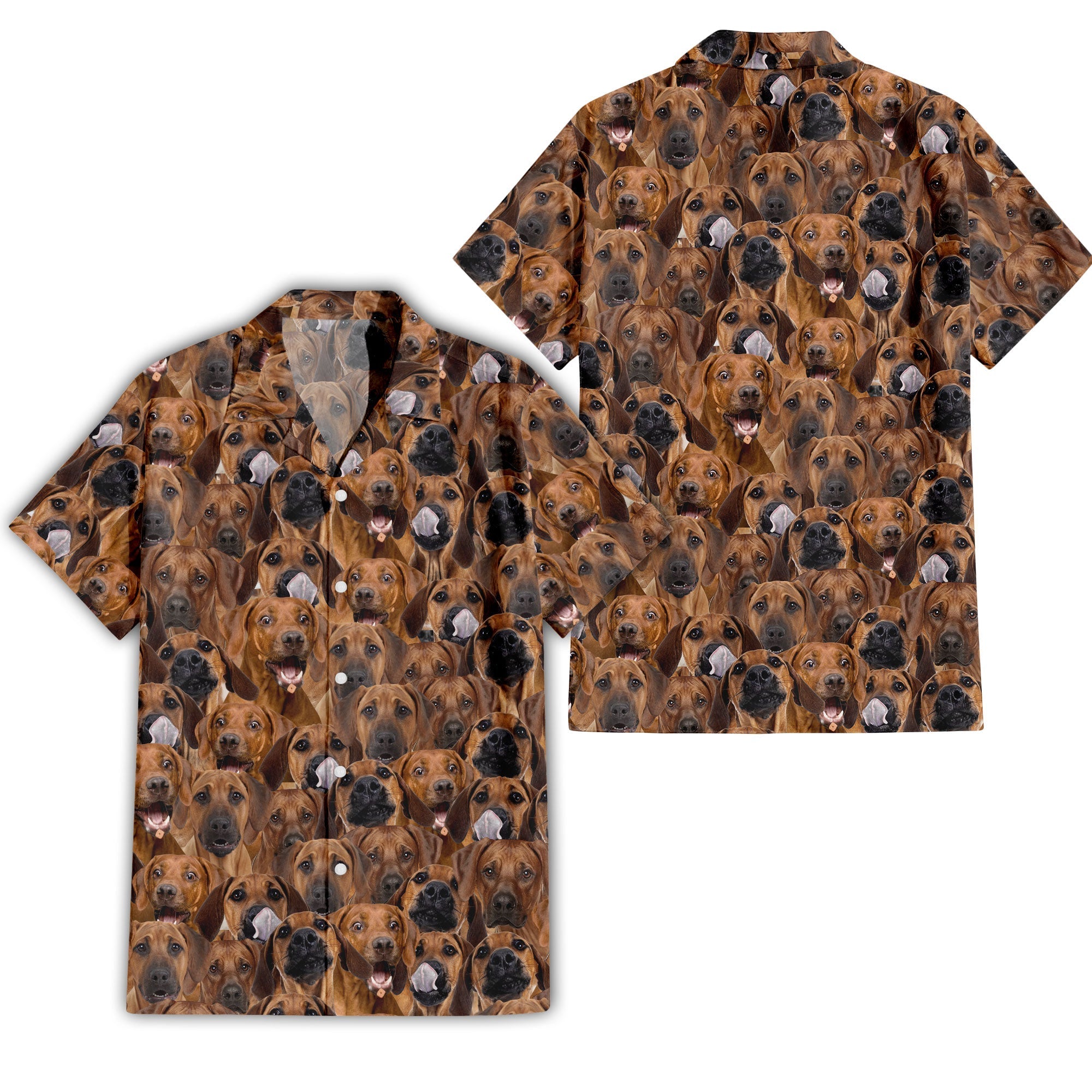 Rhodesian Ridgeback Full Face Hawaiian Shirt & Short