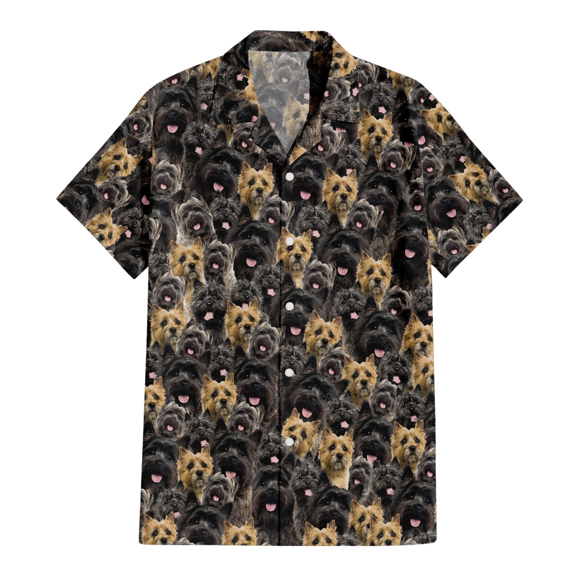Cairn Terrier Full Face Hawaiian Shirt & Short