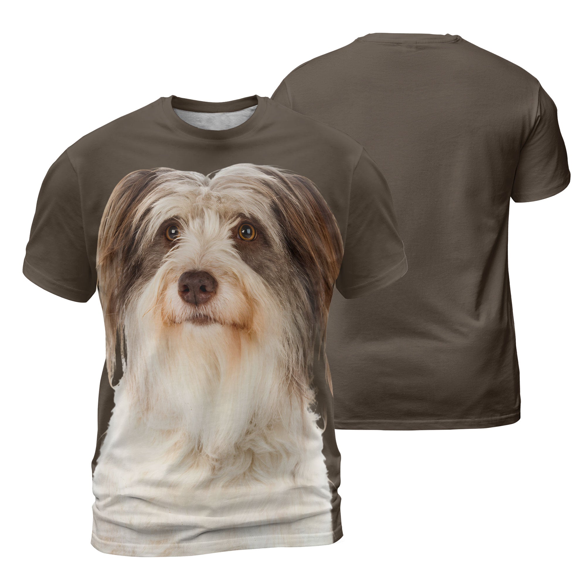 Bearded Collie 3 - 3D Graphic T-Shirt