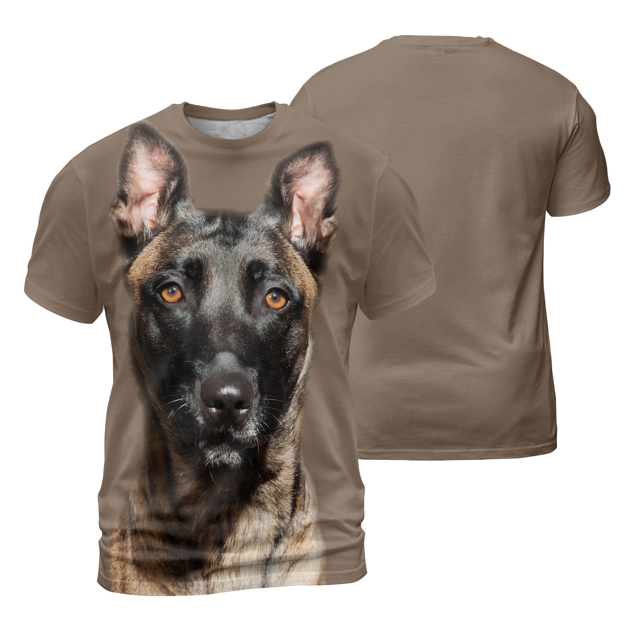 Belgian Shepherd Malinois - 3D Graphic T-Shirt