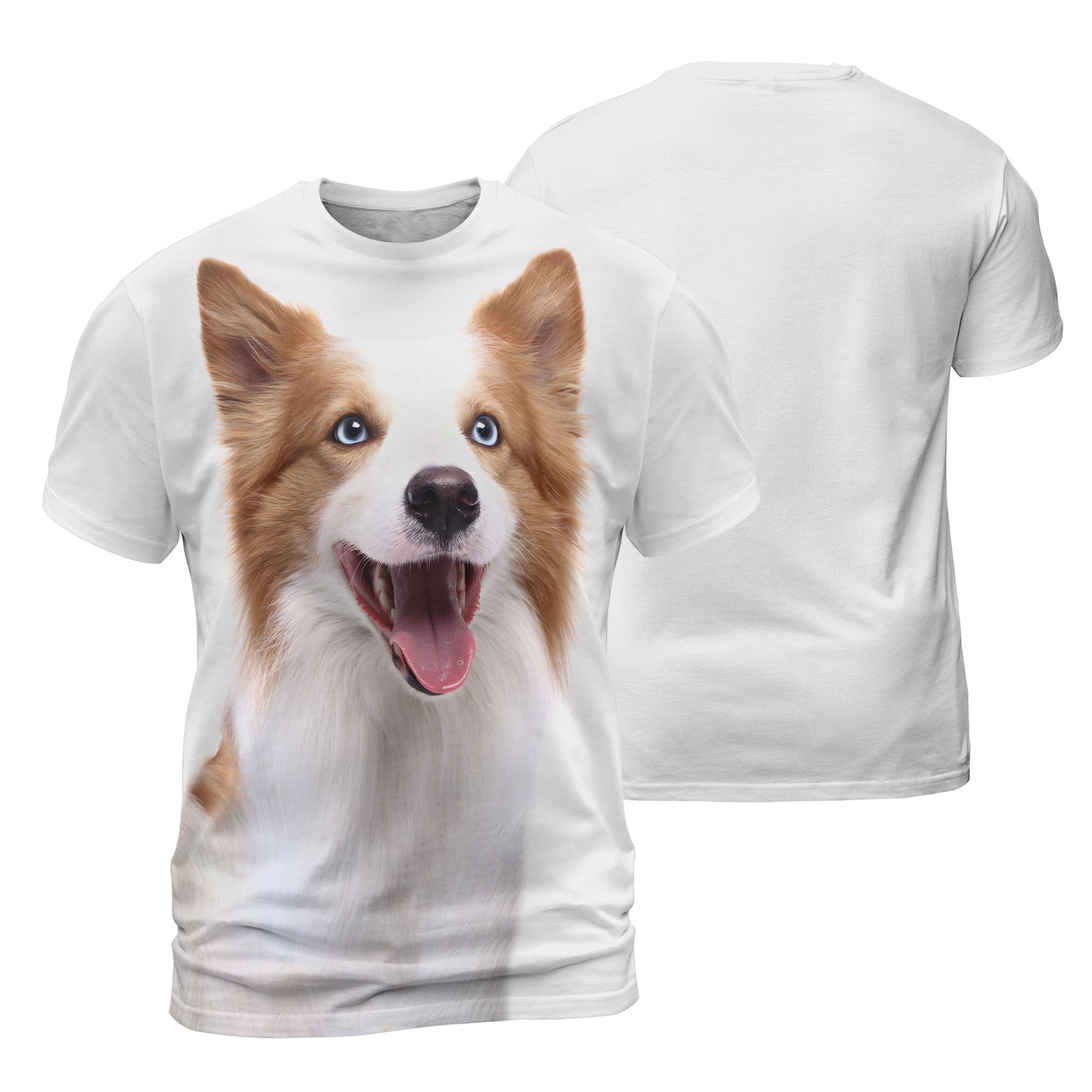 Border Collie 2 - 3D Graphic T-Shirt