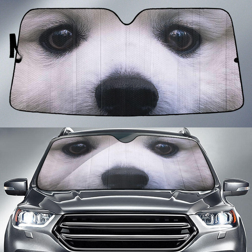 Samoyed Eyes Car Sun Shade 94