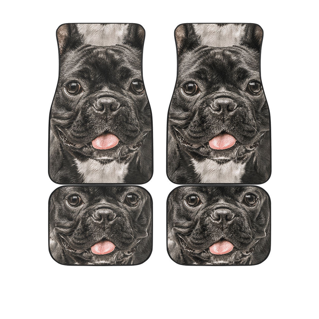 French Bulldog Funny Face Car Floor Mats 119