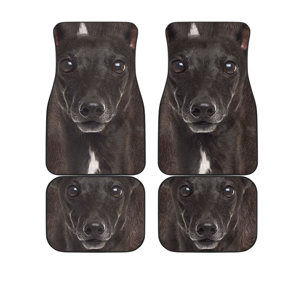 Greyhound Dog Funny Face Car Floor Mats 119