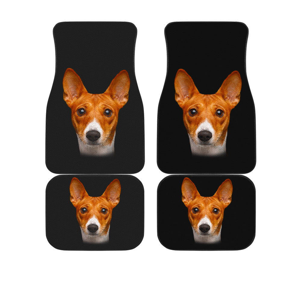 Basenji Dog Cute Face Car Floor Mats 118