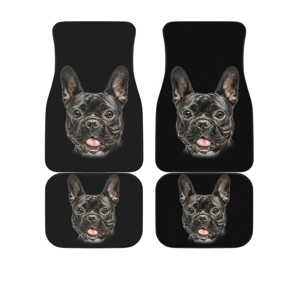 French Bulldog Cute Face Car Floor Mats 118