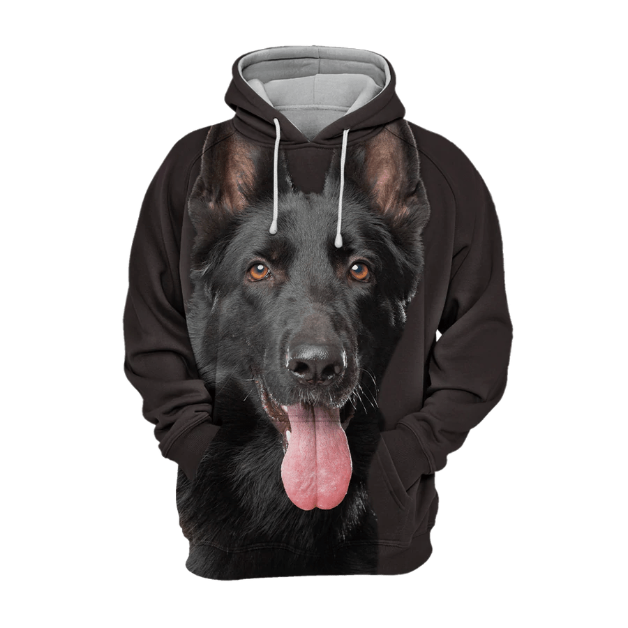 German Shepherd 3 - Unisex 3D Graphic Hoodie