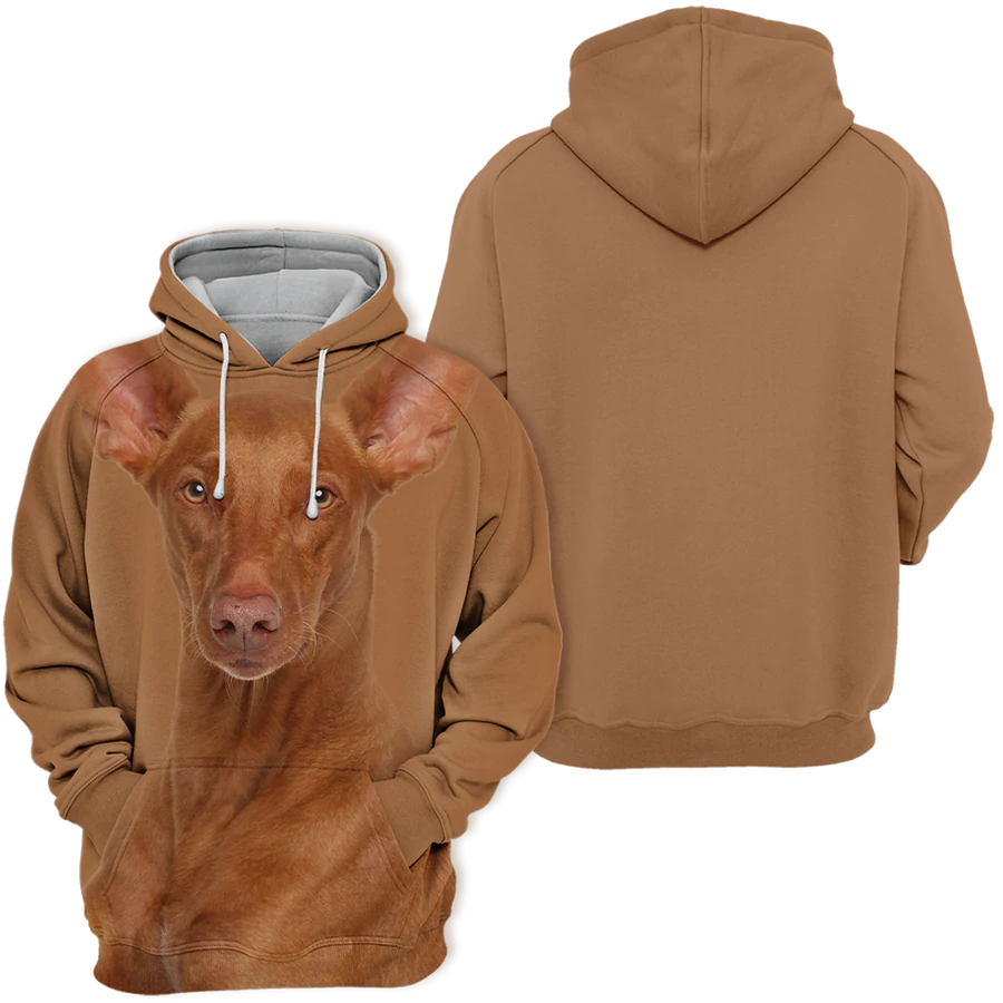 Pharaoh Hound - Unisex 3D Graphic Hoodie