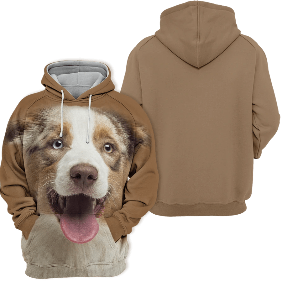 Australian Shepherd 3 - Unisex 3D Graphic Hoodie