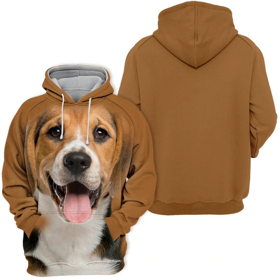 Beagle - Unisex 3D Graphic Hoodie