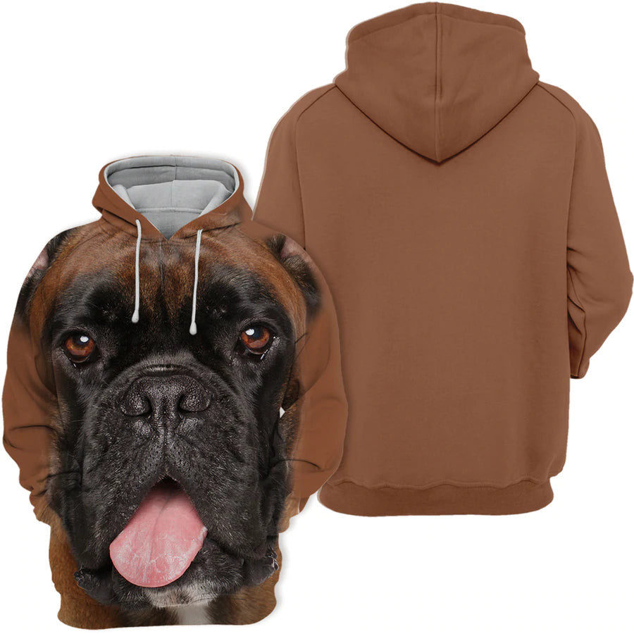 Bulldog - Unisex 3D Graphic Hoodie