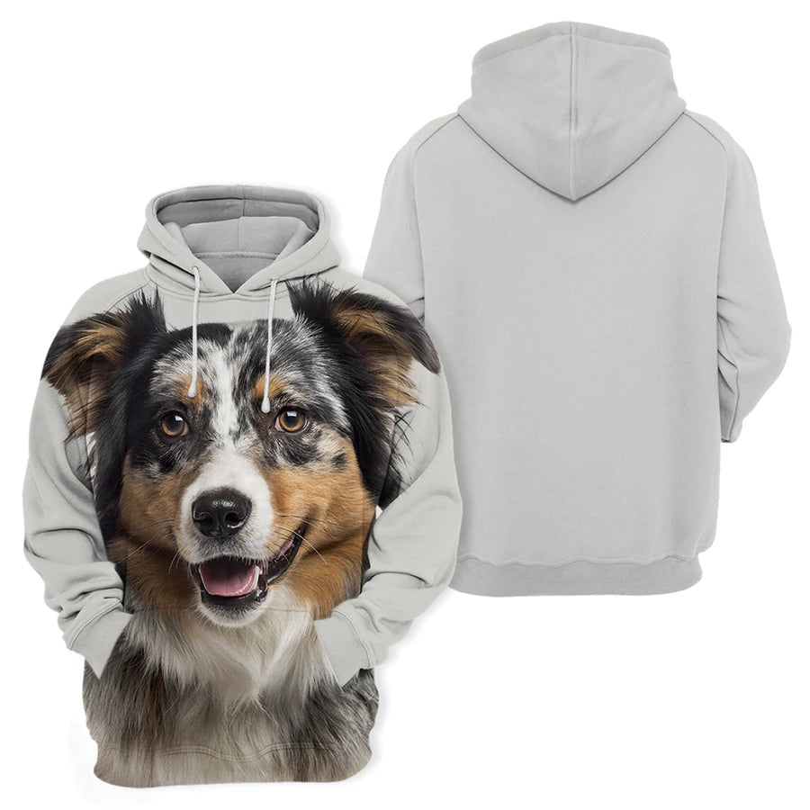 Australian Shepherd 2 - Unisex 3D Graphic Hoodie