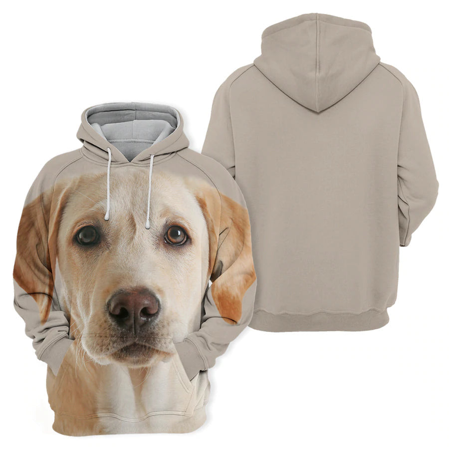 Labrador Retriever 2 - Unisex 3D Graphic Hoodie