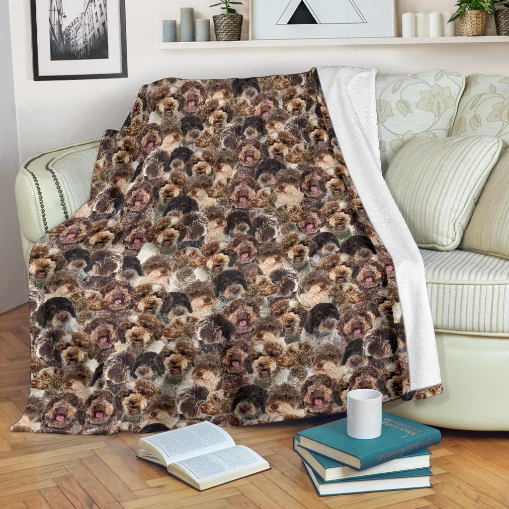 Lagotto Romagnolo 2 Full Face Blanket