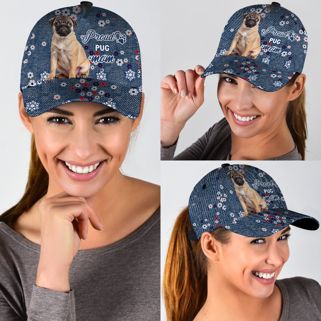 PUG 2 - PROUD MOM - CAP - Animals Kind