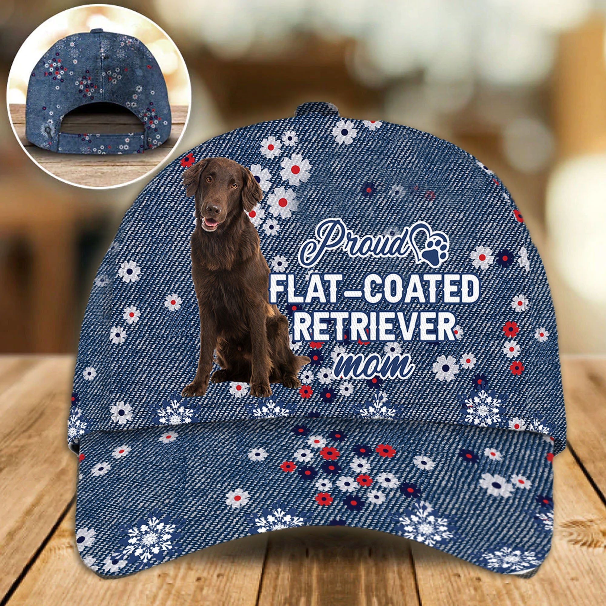 FLAT-COATED RETRIEVER - PROUD MOM - CAP - Animals Kind