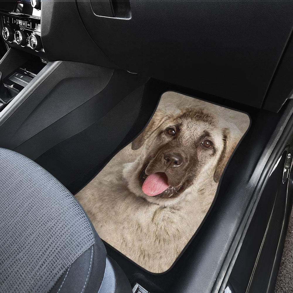 Anatolian Shepherd Dog Funny Face Car Floor Mats 119