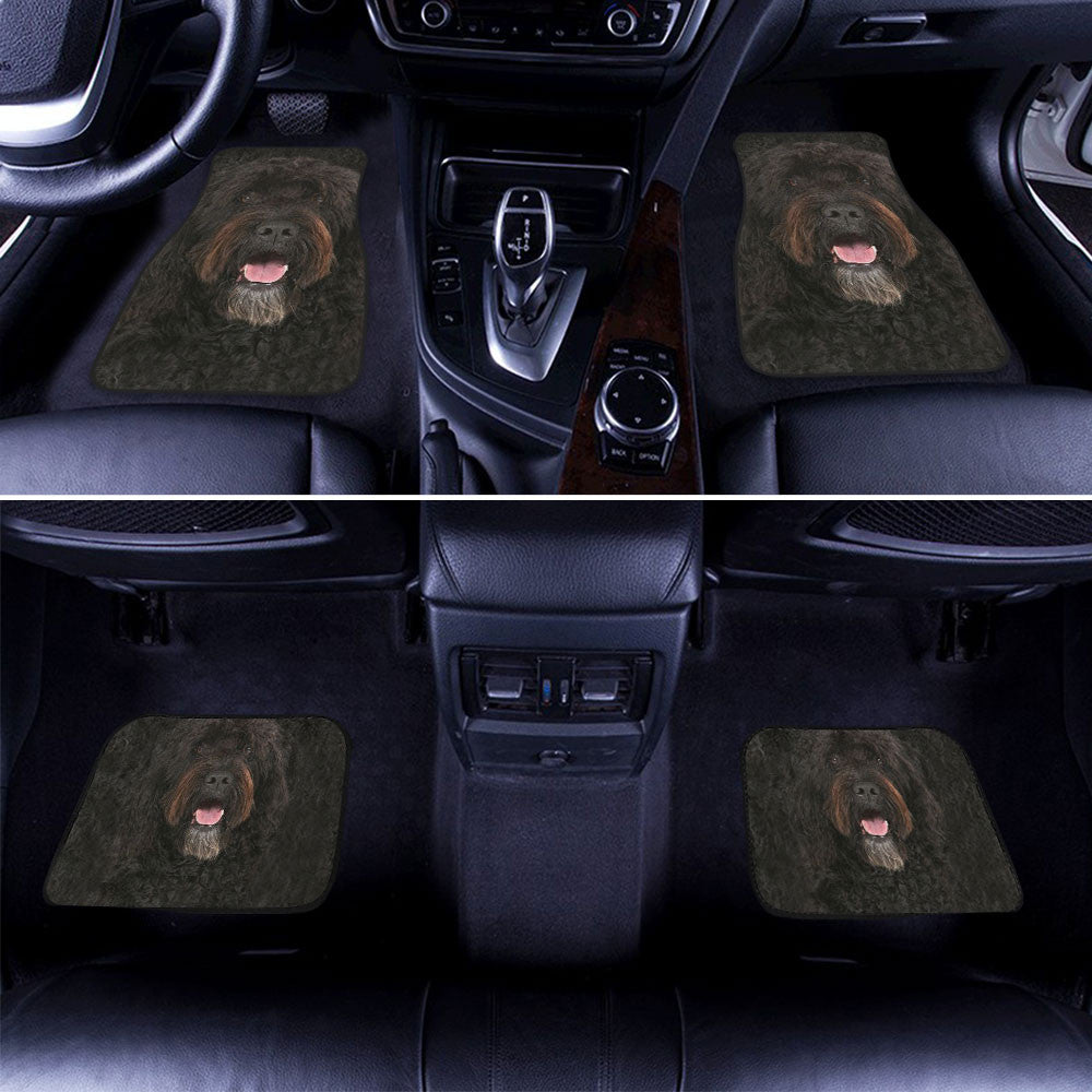 Barbet Dog Funny Face Car Floor Mats 119