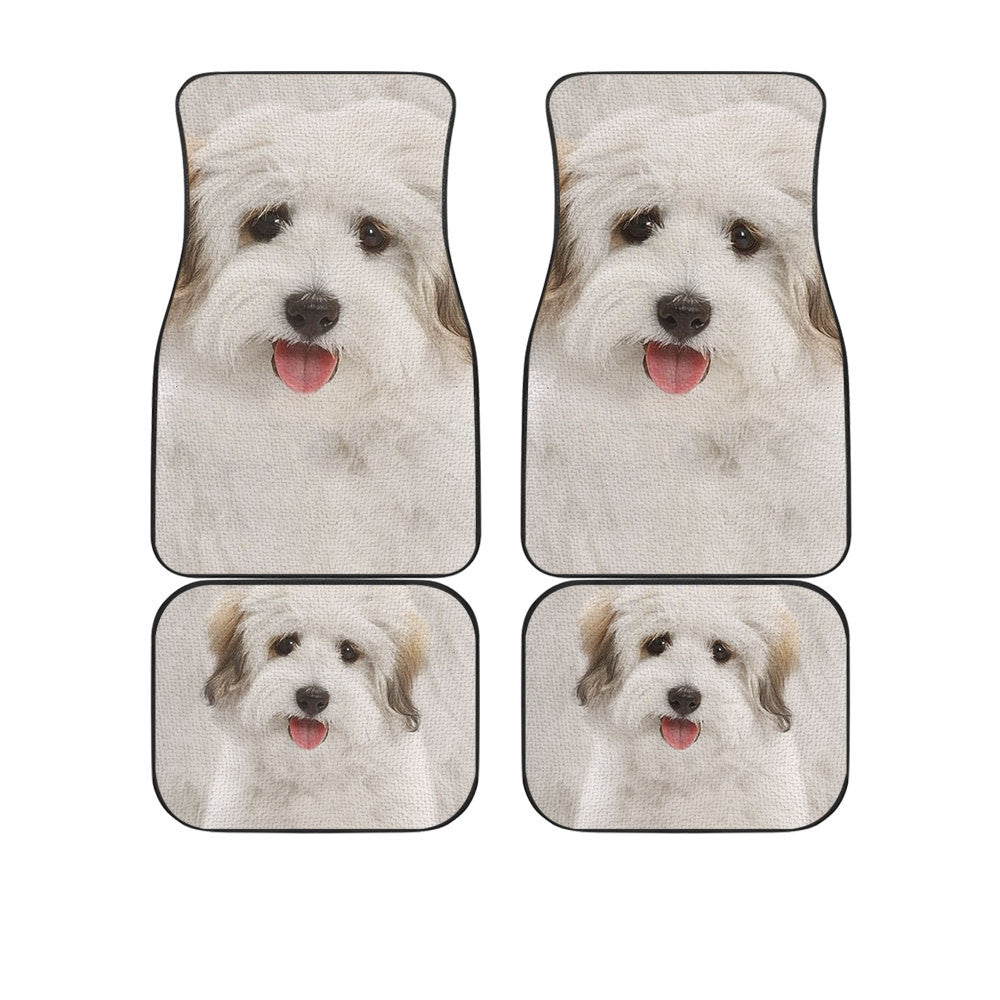 Coton de Tulear Funny Face Car Floor Mats 119