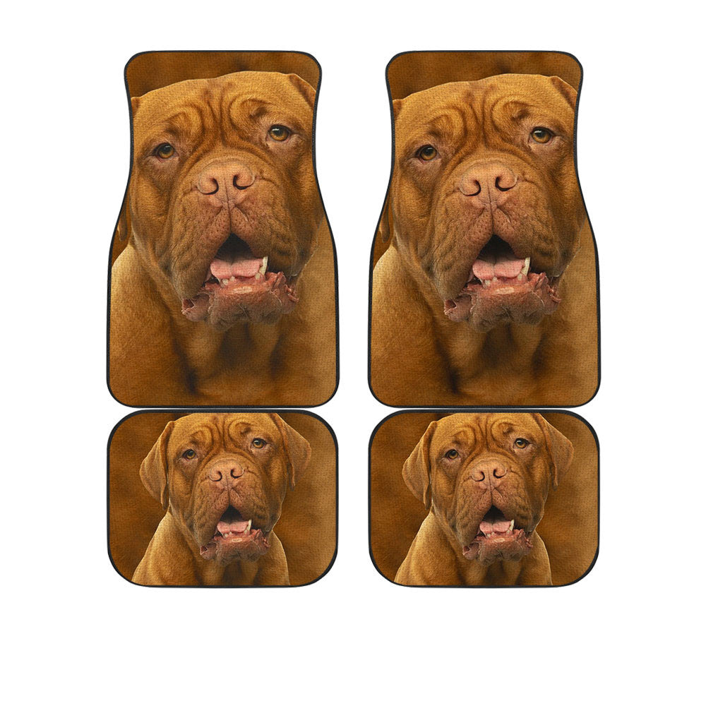 Dogue de Bordeaux Funny Face Car Floor Mats 119
