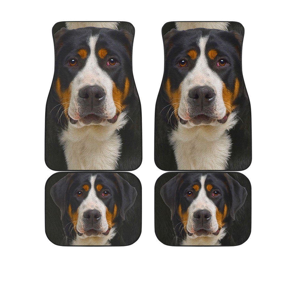 Greater Swiss Mountain Dog Funny Face Car Floor Mats 119