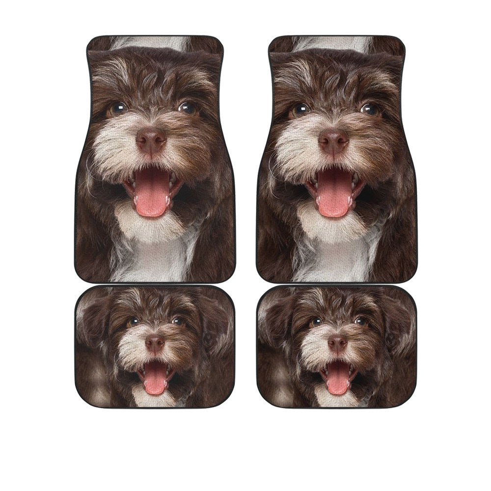 Havanese Funny Face Car Floor Mats 119