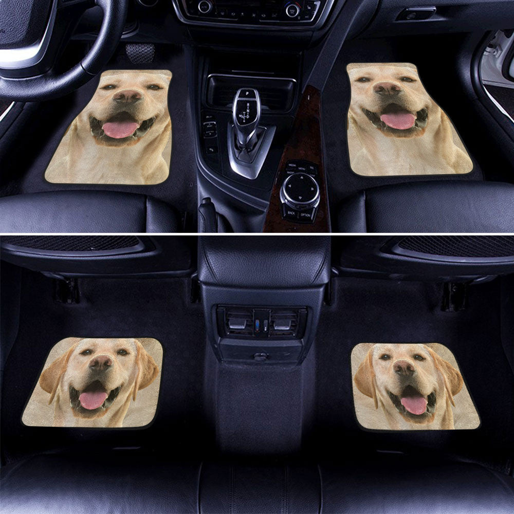 Labrador Retriever Funny Face Car Floor Mats 119