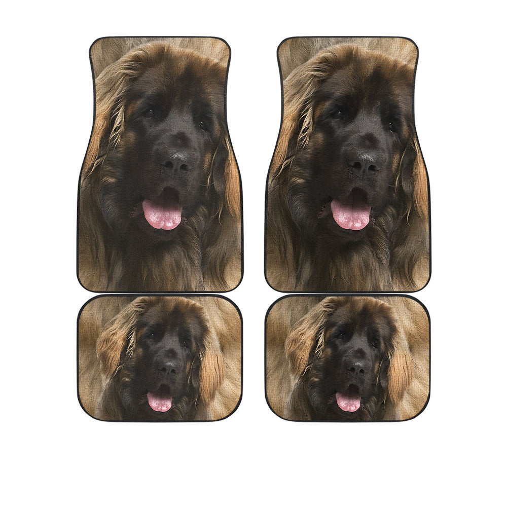 Leonberger Funny Face Car Floor Mats 119