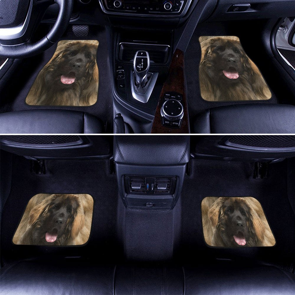 Leonberger Funny Face Car Floor Mats 119