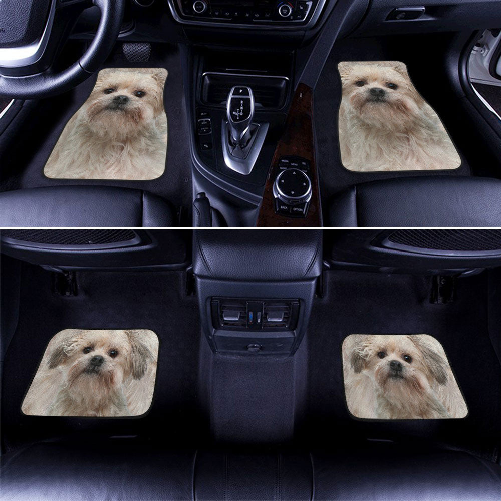 Little lion dog Funny Face Car Floor Mats 119