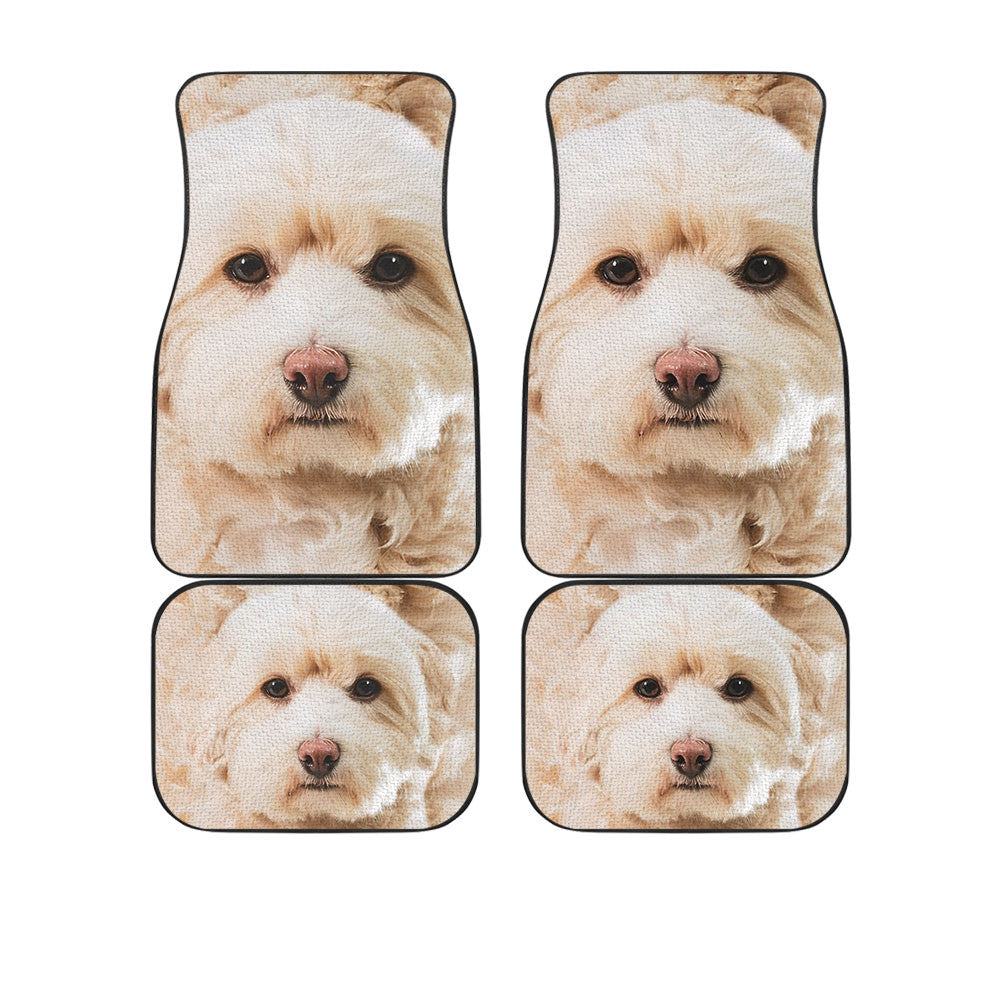 Maltipoo Funny Face Car Floor Mats 119