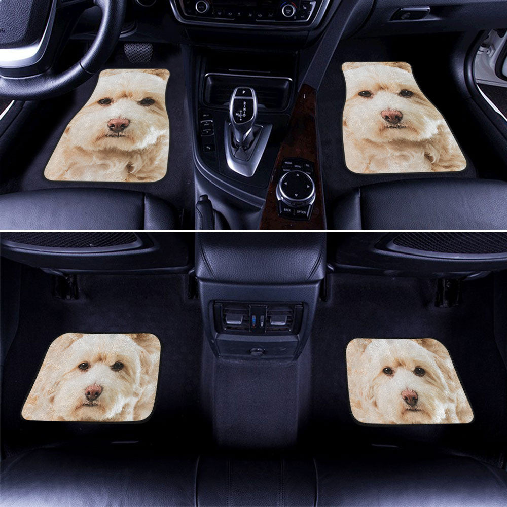Maltipoo Funny Face Car Floor Mats 119