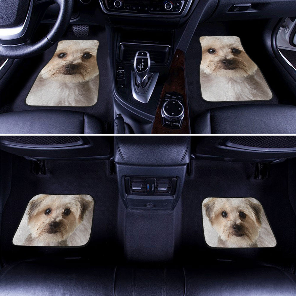Morkie Funny Face Car Floor Mats 119